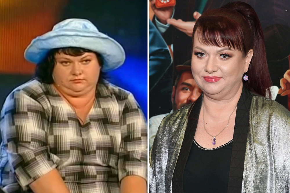 Ольга Картункова сбросила около 80 кило из-за травмы. Фото © ТАСС / Ольга Зиновская, © Youtube / Официальный канал КВН