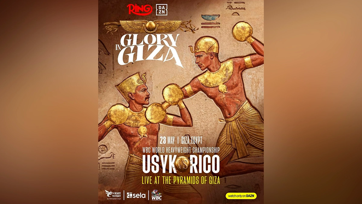 Анонс боя Усика и Верхувена. Фото © The Ring