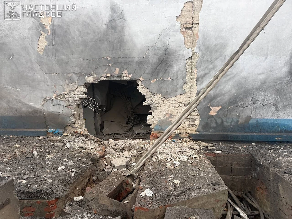 Последствия обстрелов Белгородской области со стороны ВСУ. Фото © Telegram / Настоящий Гладков