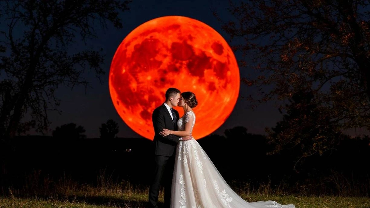 Что принесёт Кровавая Луна в марте 2026 года каждому знаку зодиака. Фото © «Шедеврум»