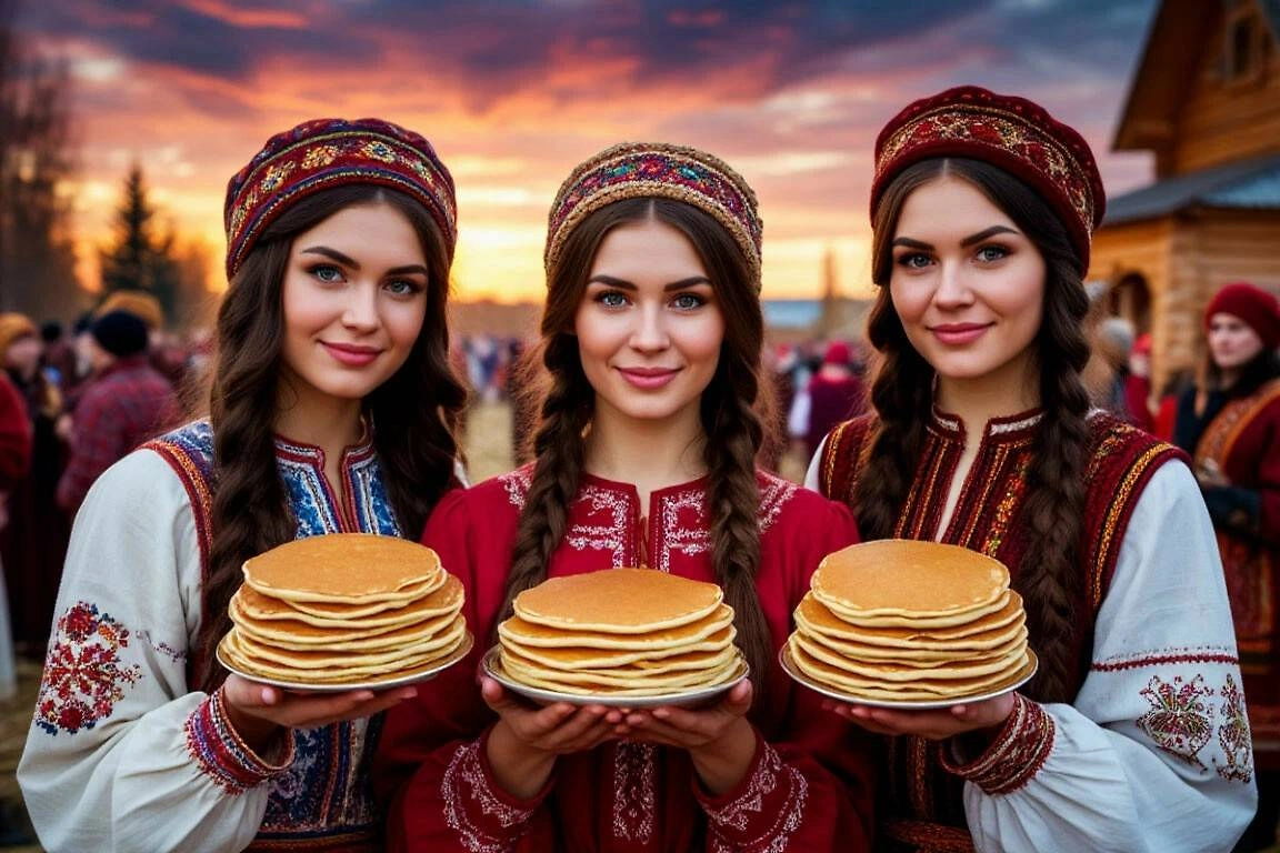 Масленичная неделя как открытые врата: что происходило между мирами. Фото © «Шедеврум»