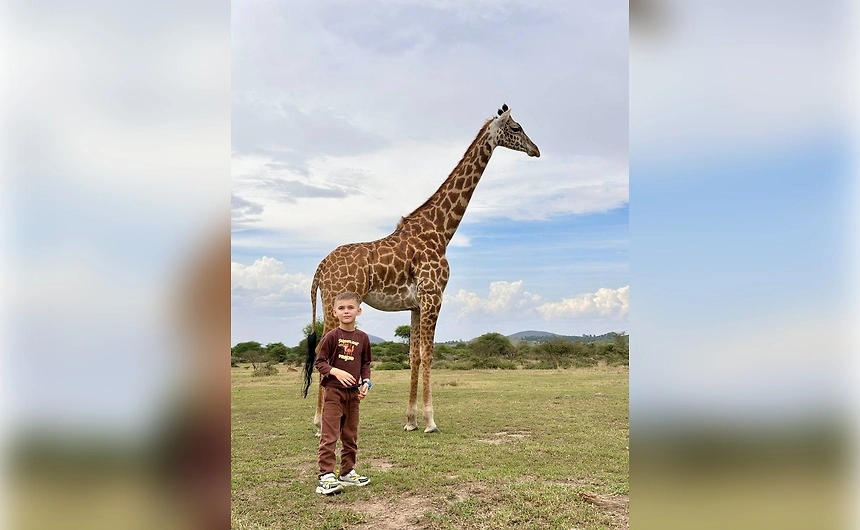 Сын блогерши Самойловой Давид. Фото © Telegram / Samoylovaoxana