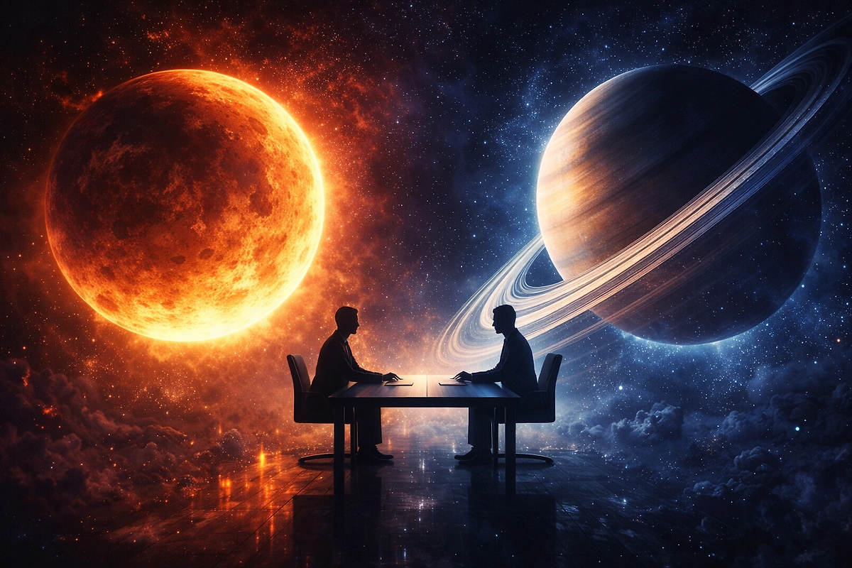 Главные астрологические события марта 2026: когда ждать перемен. Фото © Chat GPT