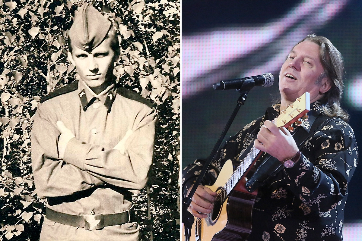 Знаменитости в армии: самые яркие истории из службы. Фото © VK / Юрий Лоза, © ТАСС / Павел Смертин