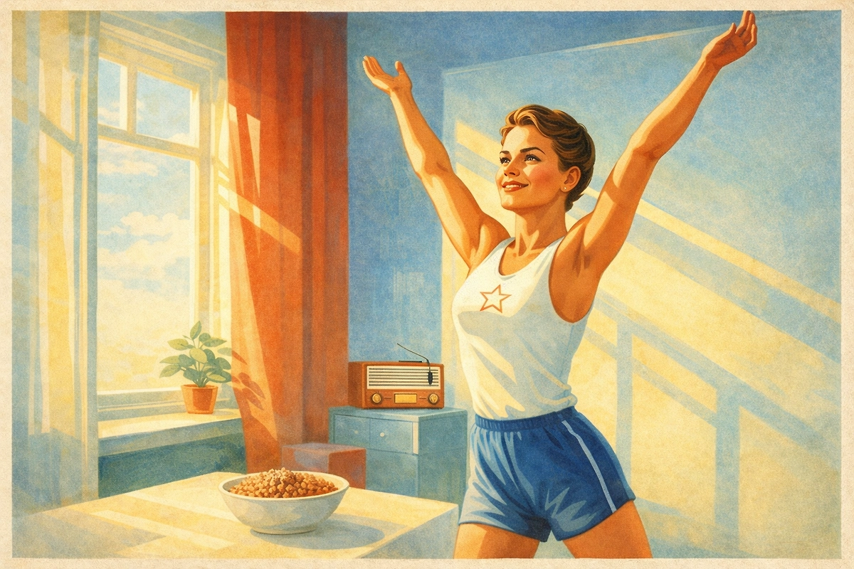 Советские лайфхаки для похудения: проверенные временем методы. Фото © Chat GPT