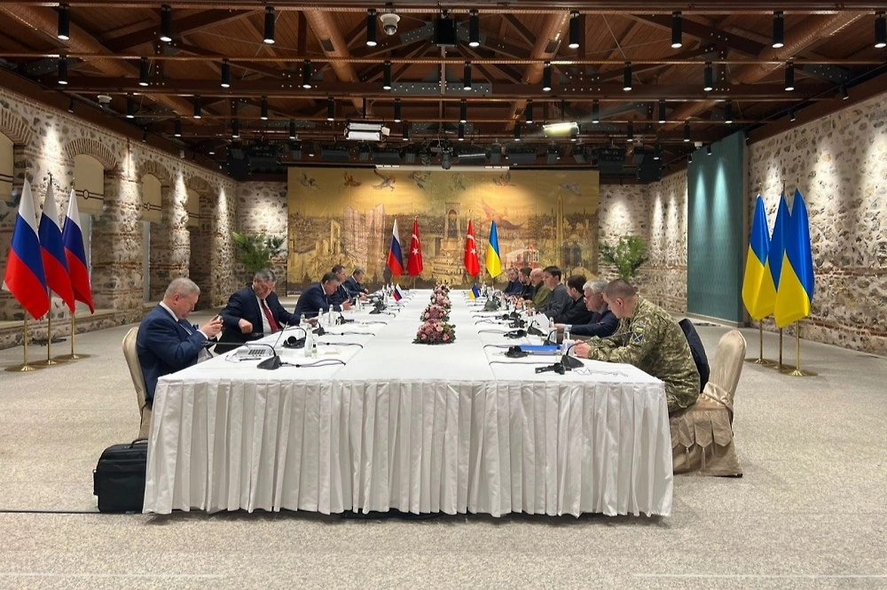 Переговоры России и Украины в Стамбуле. Фото © РИА «Новости» / Генеральное консульство РФ в Стамбуле