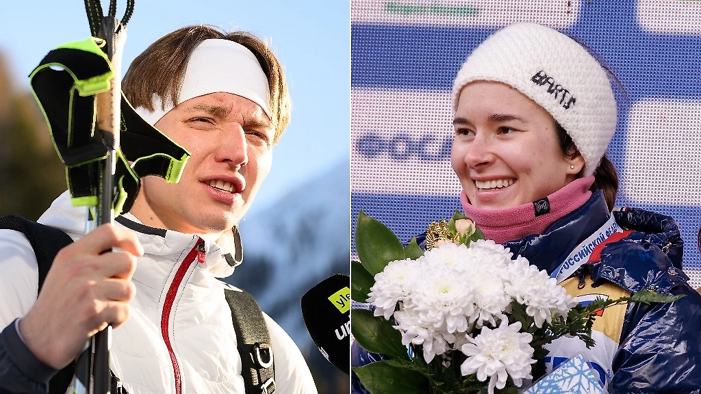 13 российских спортсменов в Милане: имена и их истории. Савелий Коростелёв и Дарья Непряева. Фото © ТАСС / Сергей Елагин / Бизнес Online, © ТАСС / Zuma