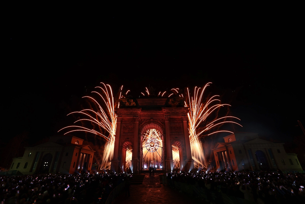 Открытие Олимпиады в Милане. Фото © X / The Olympic Games