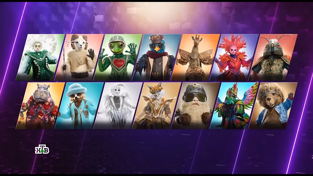 Какие маски участвуют в седьмом сезоне шоу «Маска» 2026 и как выступали в серии 8 февраля. Фото © Ntv.ru