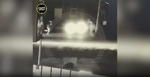 На камеры попала погоня за пособником убийц из "Крокуса" в Подмосковье