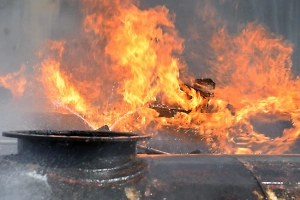 Стала известна причина пожара на газораспределительном узле у Алушты