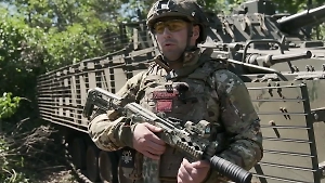Минобороны показало видео битвы за Очеретино