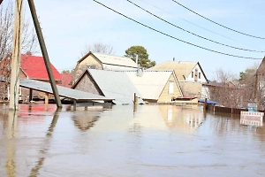 Уровень реки в Кургане упал на 61 сантиметр ниже опасной отметки 