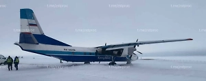 Самолёт Ан-26 с пассажирами выкатился за пределы ВПП в Красноярском крае