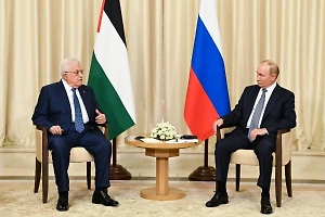 В Ново-Огарёве завершились переговоры Путина с  президентом Палестины