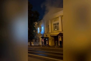 В Казани подожгли здание гарнизонного военного суда