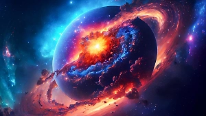 В космосе наблюдают объект неустановленной природы