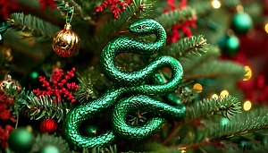 Задобрить Зелёную Змею и притянуть в дом удачу: Как правильно наряжать ёлку в 2025 году