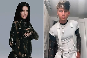 Рэпер Machine Gun Kelly отреагировал на новость о беременности Меган Фокс