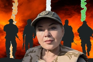 Любимка палача Донбасса. Как экс-министр культуры Украины Оксана Билозир навещает боевиков ВСУ в Судже