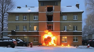 «Я такое слышала впервые»: Очевидцы рассказали о взрыве у дома, где погиб Кириллов