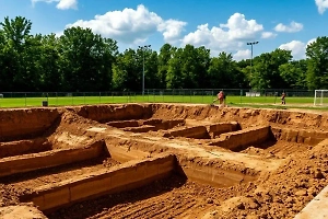 Массовое захоронение римских солдат нашли под футбольным полем в Австрии
