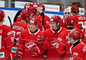 «Спартак» победил «Салават Юлаев» в Москве и вышел вперёд в серии плей-офф