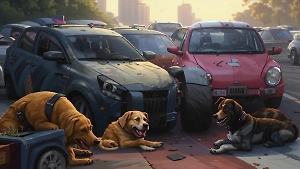 «Извращённый аппетит»: Россиян предупредили об опасности собак, портящих автомобили