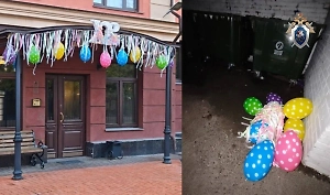 Сбросил икону и содрал украшения: В Петербурге возбудили дело из-за порчи пасхального декора в подъезде