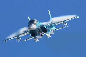 Появилось видео удара ФАБ-3000 по скоплению пехоты ВСУ вблизи курского Тёткино