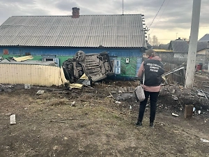 Жуткое видео: Пьяный россиянин держал на руках умирающего младенца, которого сбил