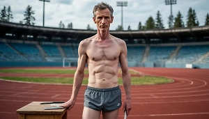 В Красноярске у школы задержан мужчина в трусах, вооружённый ножом и табуреткой