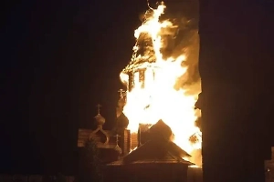ВСУ мешают спасти иконы в сгоревшем под Белгородом храмовом комплексе Новый Иерусалим