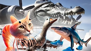 Бомбардиро Кроко­дило, Тралалео Тралала, Трипи Тропи: что за мемы про итальянских ИИ-животных