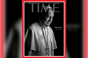 Журнал Time поместил фотографию папы римского Франциска на обложку