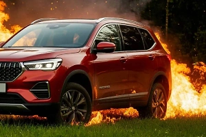 Вместо шашлыков - сгоревший Lexus: Отдых в Подмосковье обернулся масштабным пожаром