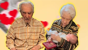 «Мы успели»: Пронзительная история знакомства 100-летних ветеранов с маленькой правнучкой заставила рыдать всю Россию