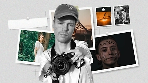 «Пусть мои снимки меняют мир»: Рома родился без рук, но стал фотографом и живёт ярче, чем мы все