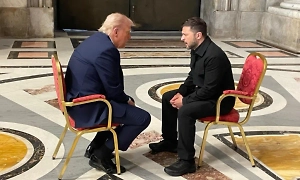 Журналисты узнали, что Трамп сказал Зеленскому в Ватикане насчёт Крыма