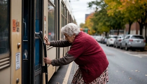Пенсионерка выпала из автобуса и погибла под колесами в Новосибирске