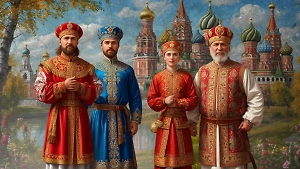 Москва, Ижевск, Хабаровск: Нейросеть нарисовала 10 городов России как героев русских сказок