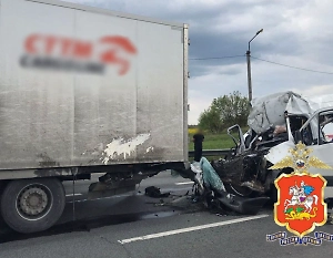 Два человека погибли в ДТП с микроавтобусом в Подмосковье