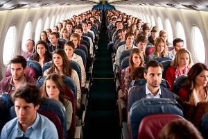 В России не станут вводить штрафы для пассажиров, которые встают с места до полной посадки