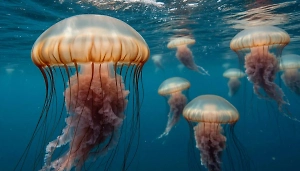 Российские туристы не могут купаться в море на турецких курортах из-за безжалостно жалящих медуз