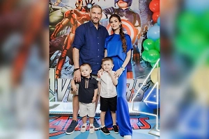 Овечкин устроил хоккейную вечеринку в России в честь пятилетия сына Ильи