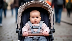 На Алтае двухмесячная крошка выпала из коляски на асфальт, пока женщина избивала её мать