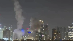 Иранские ракеты дважды попали по зданию Минобороны Израиля