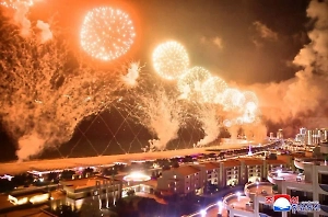 Ким Чен Ын с размахом открыл новый туристический комплекс в Северной Корее