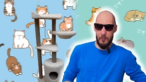 Дарит свет, который сам не видит: История слепого мастера из Кемерова, создающего мебель для котиков