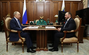 Путин провел встречу с президентом РАПУ Андреем Гурьевым